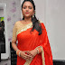 Telugu TV Anchor Suma Stills In Orange Color Saree
