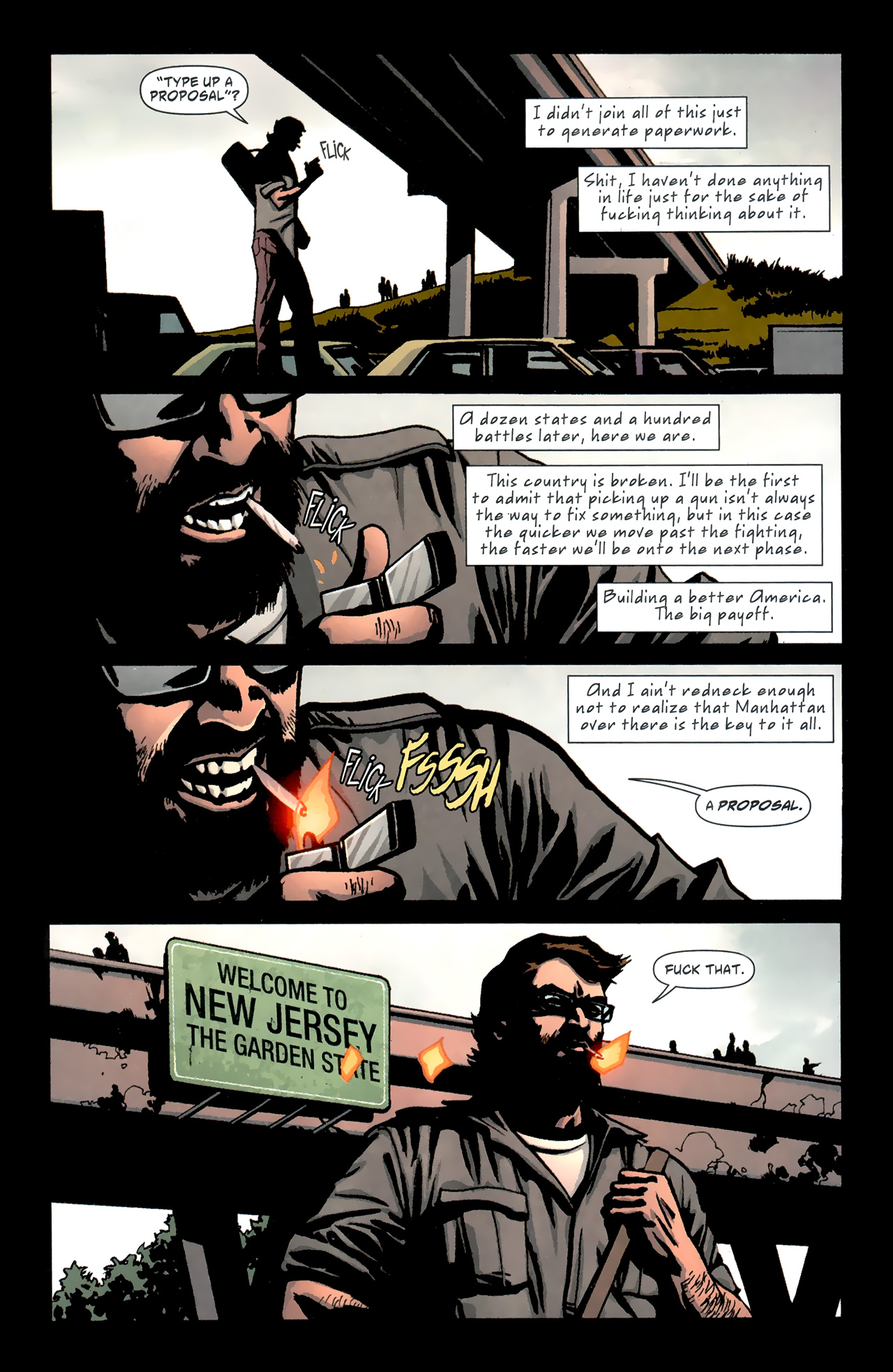 Read online DMZ (2006) comic -  Issue #61 - 10