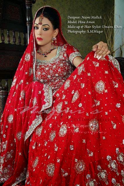 Stylish Fashion Base: Bridal Dresses Collection In Pakistani Style 2014