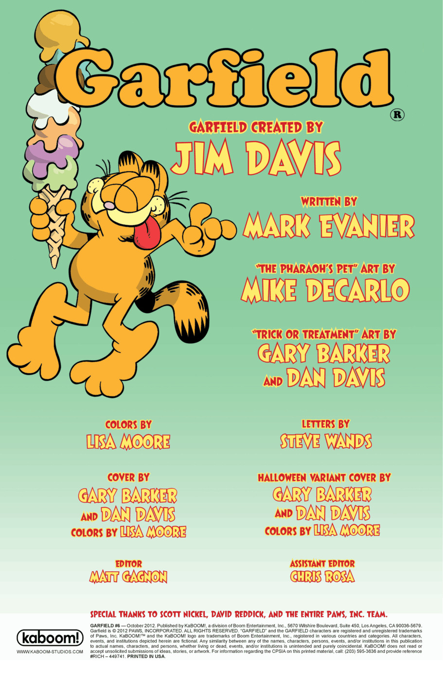 Read online Garfield comic -  Issue #6 - 3