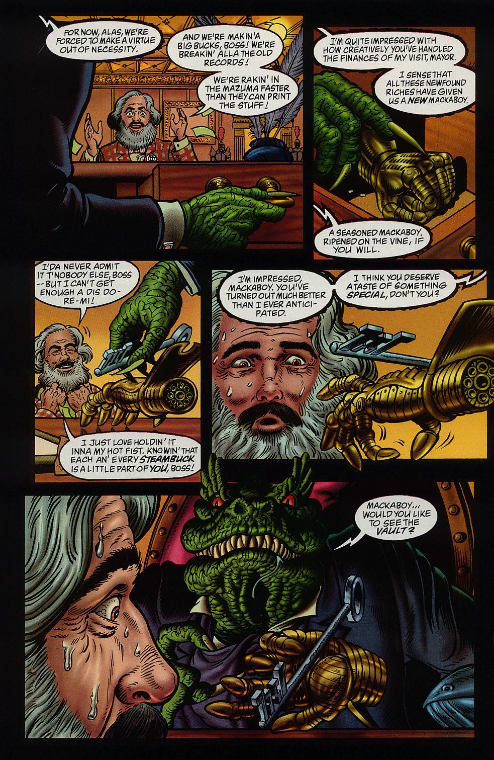 Read online Neil Gaiman's Teknophage comic -  Issue #2 - 11