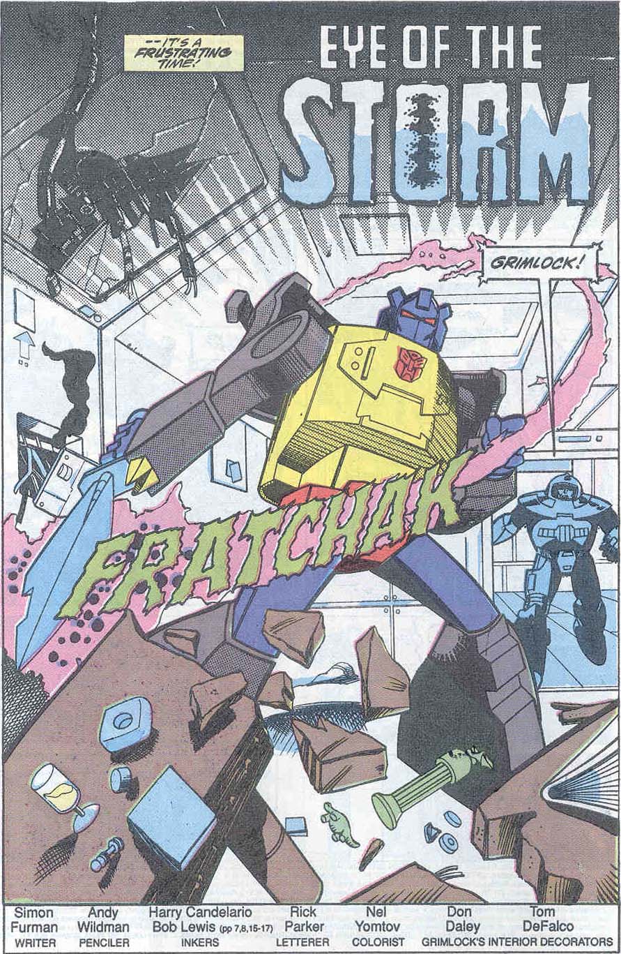 The Transformers (1984) issue 69 - Page 3