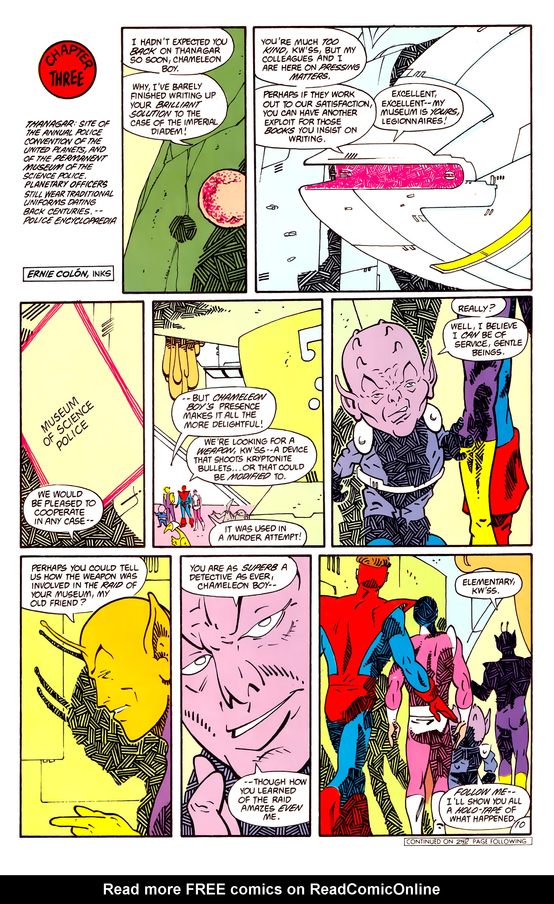 Read online Legion of Super-Heroes (1984) comic -  Issue # _Annual 1 - 12