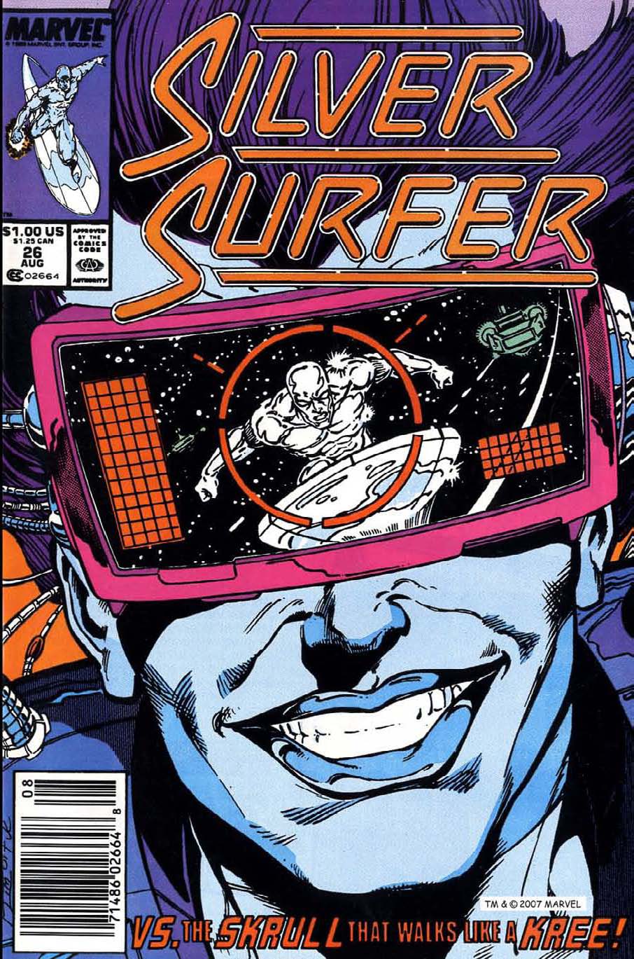 Read online Silver Surfer (1987) comic -  Issue #26 - 1