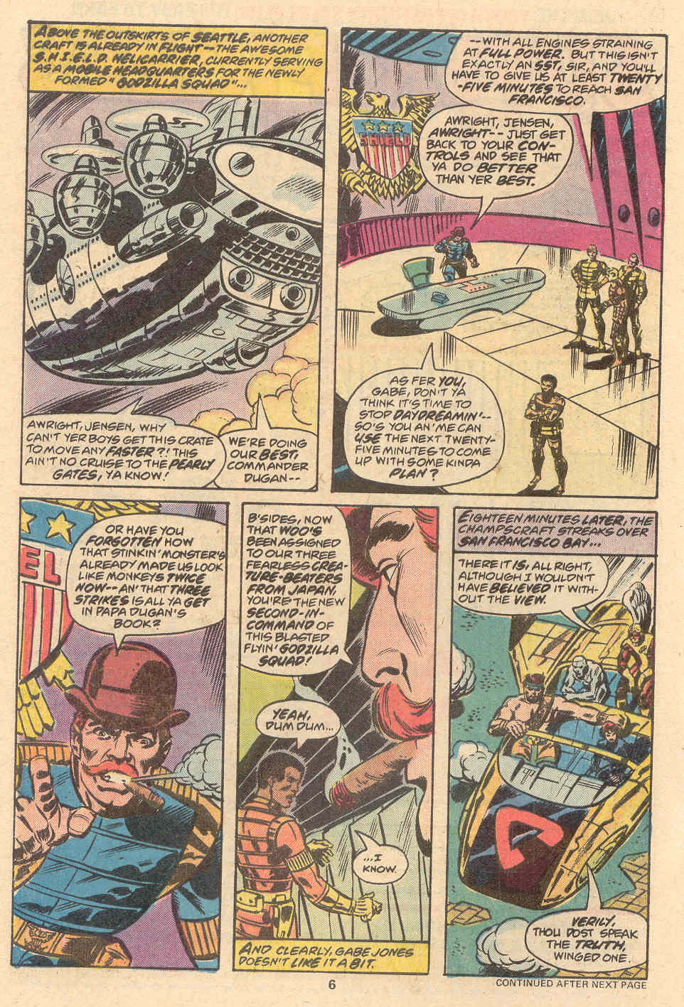 Read online Godzilla (1977) comic -  Issue #3 - 5
