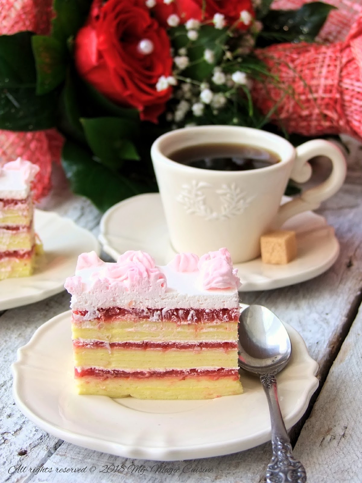 My Magic Cuisine Posna Vocna Torta Sa Rozen Korama Pure Pleasure