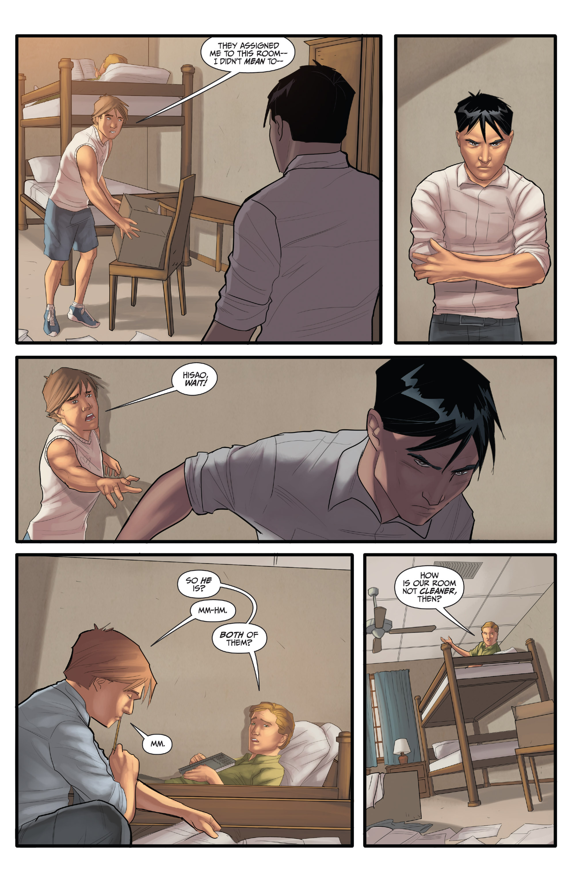 Read online Morning Glories comic -  Issue # _TPB 6 - 84
