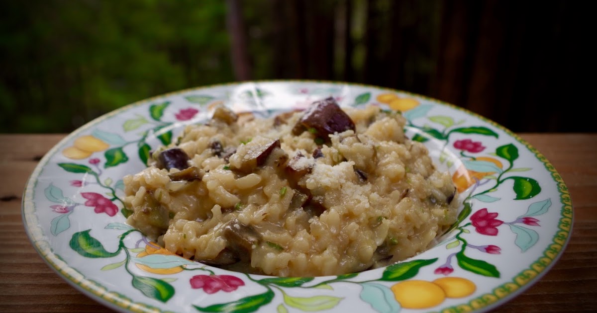 Ottolenghi's Lemon and Eggplant Risotto