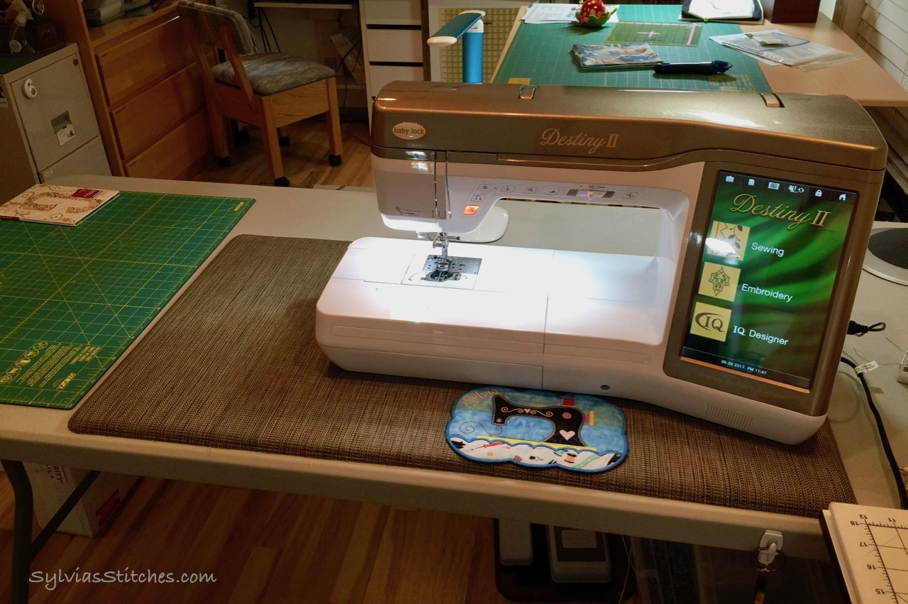 Perfect Embroidery Machine Mat Sylvia's Stitches
