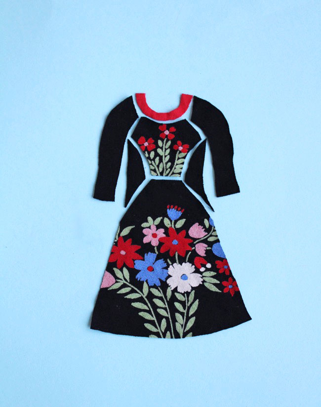 Zadie dress idea (so cute!) - sewing pattern by Tilly and the Buttons