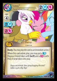 My Little Pony Gilda, Amended Friend High Magic CCG Card