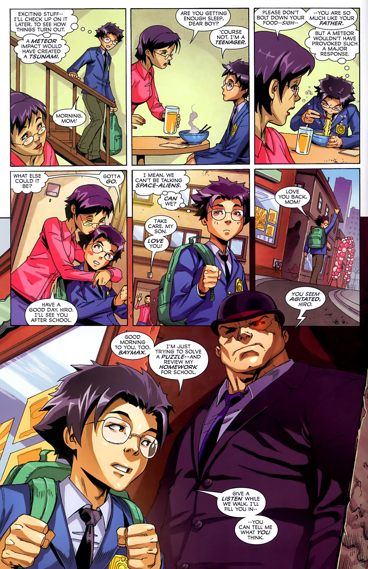 Read online Big Hero 6 (2008) comic -  Issue #1 - 5