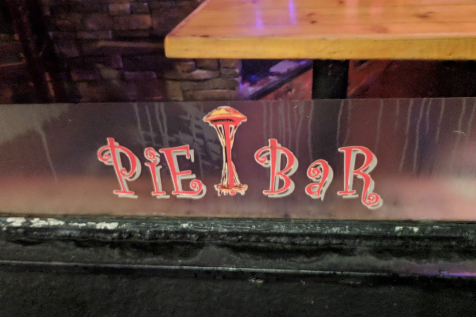 Dean and Mindy walk into a bar We walk into a pieshaped bar