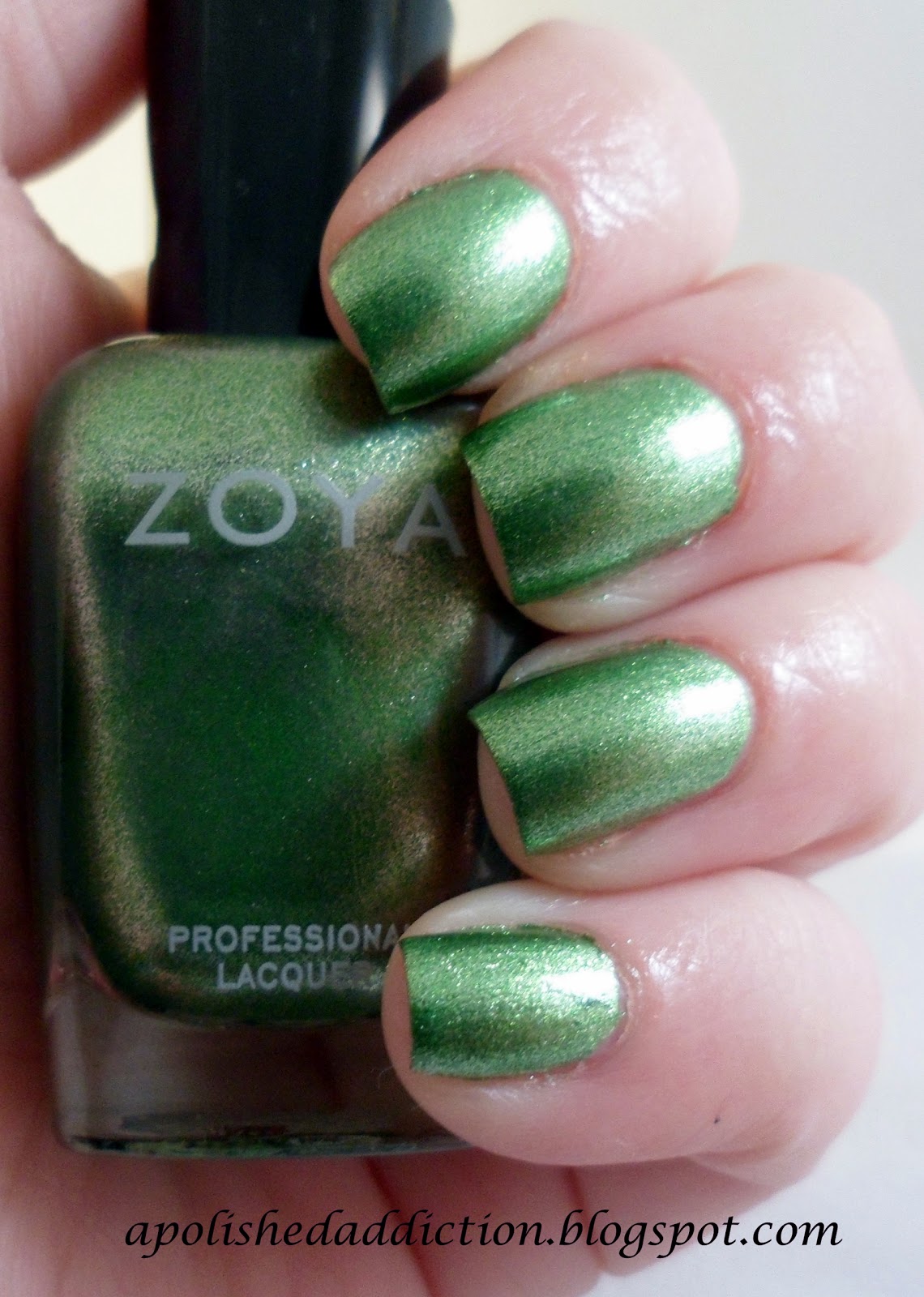 A Polished Addiction: Zoya Meg Swatch and Review
