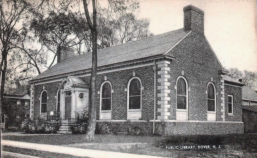 Library Postcards Public Library, Dover, New Jersey