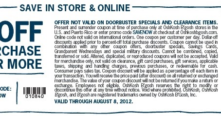 Osh kosh bgosh discount coupons printable / My coupon genie inc photo about Osh Coupons Printable referred to as Osh kosh bgosh coupon codes printable / My coupon genie inc