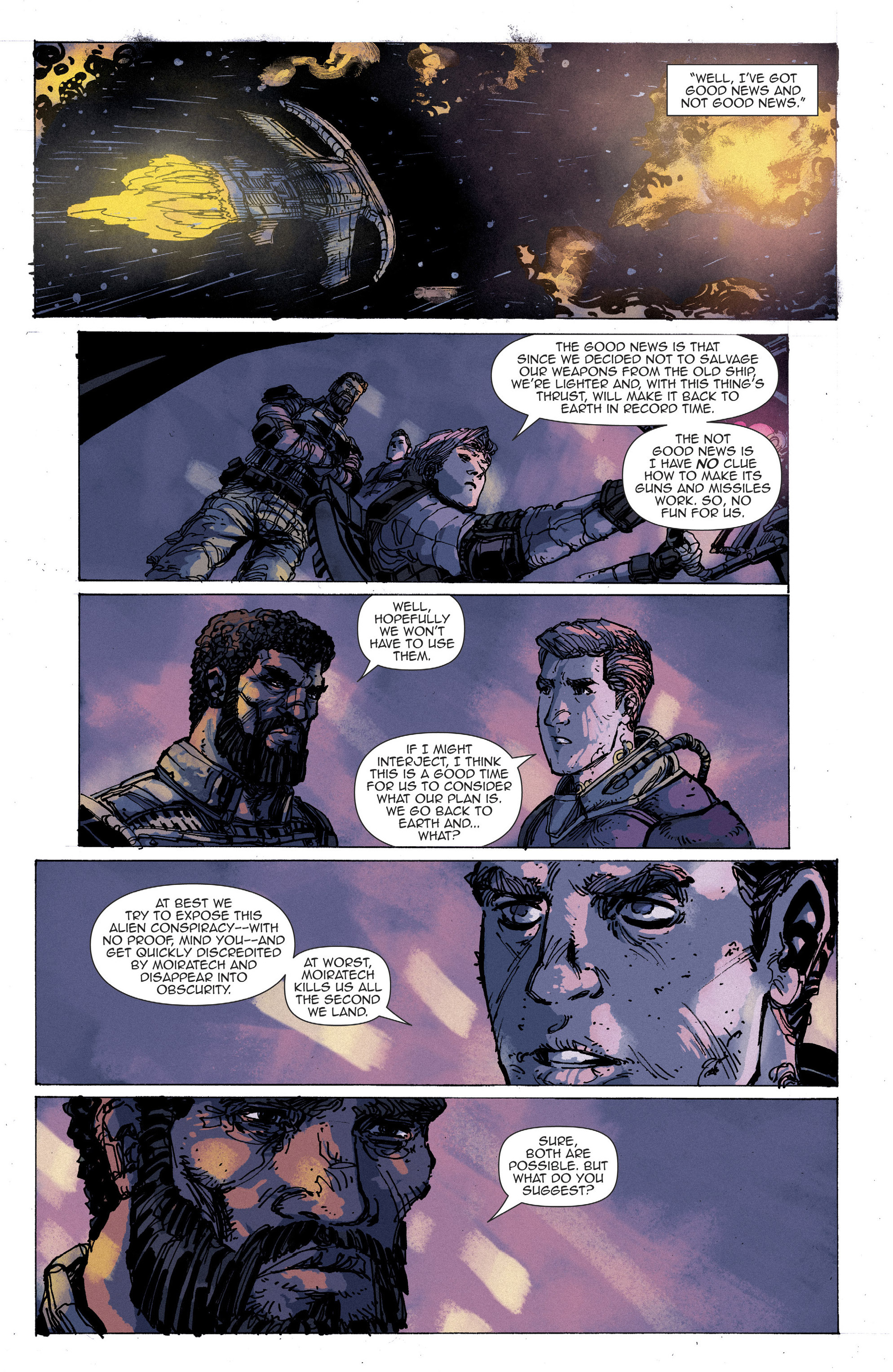 Read online Roche Limit: Clandestiny comic -  Issue #5 - 17