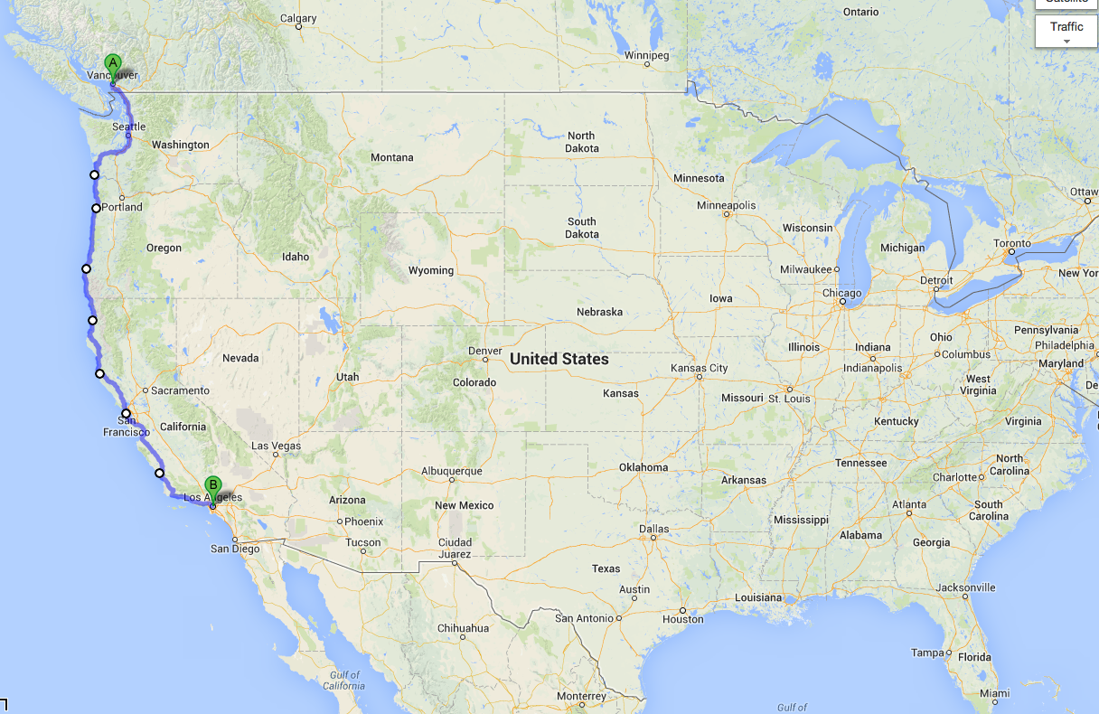 ilovemontreal Road Trip ( de Vancouver à Los Angeles)