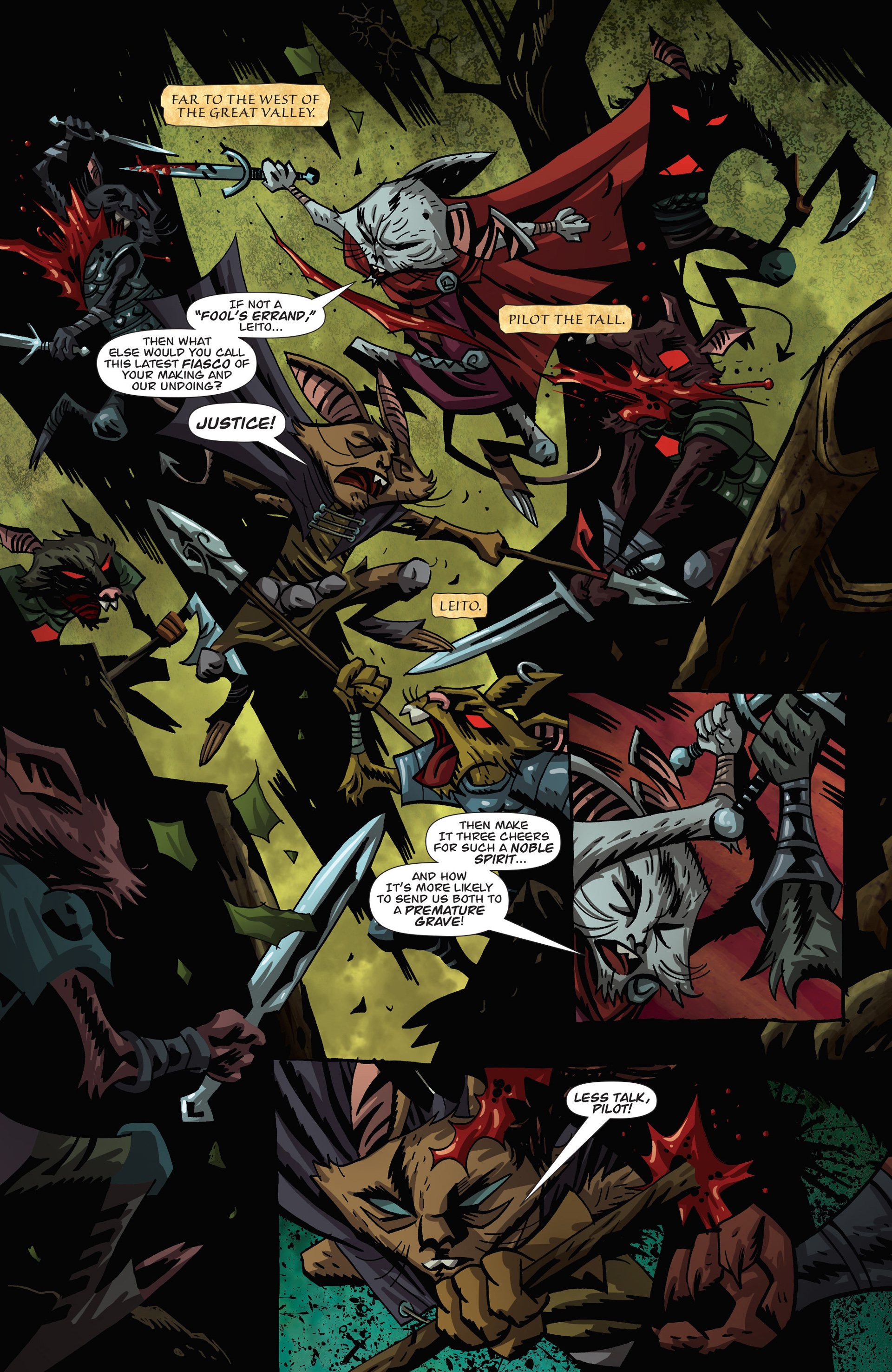 Read online The Mice Templar Volume 4: Legend comic -  Issue #10 - 4