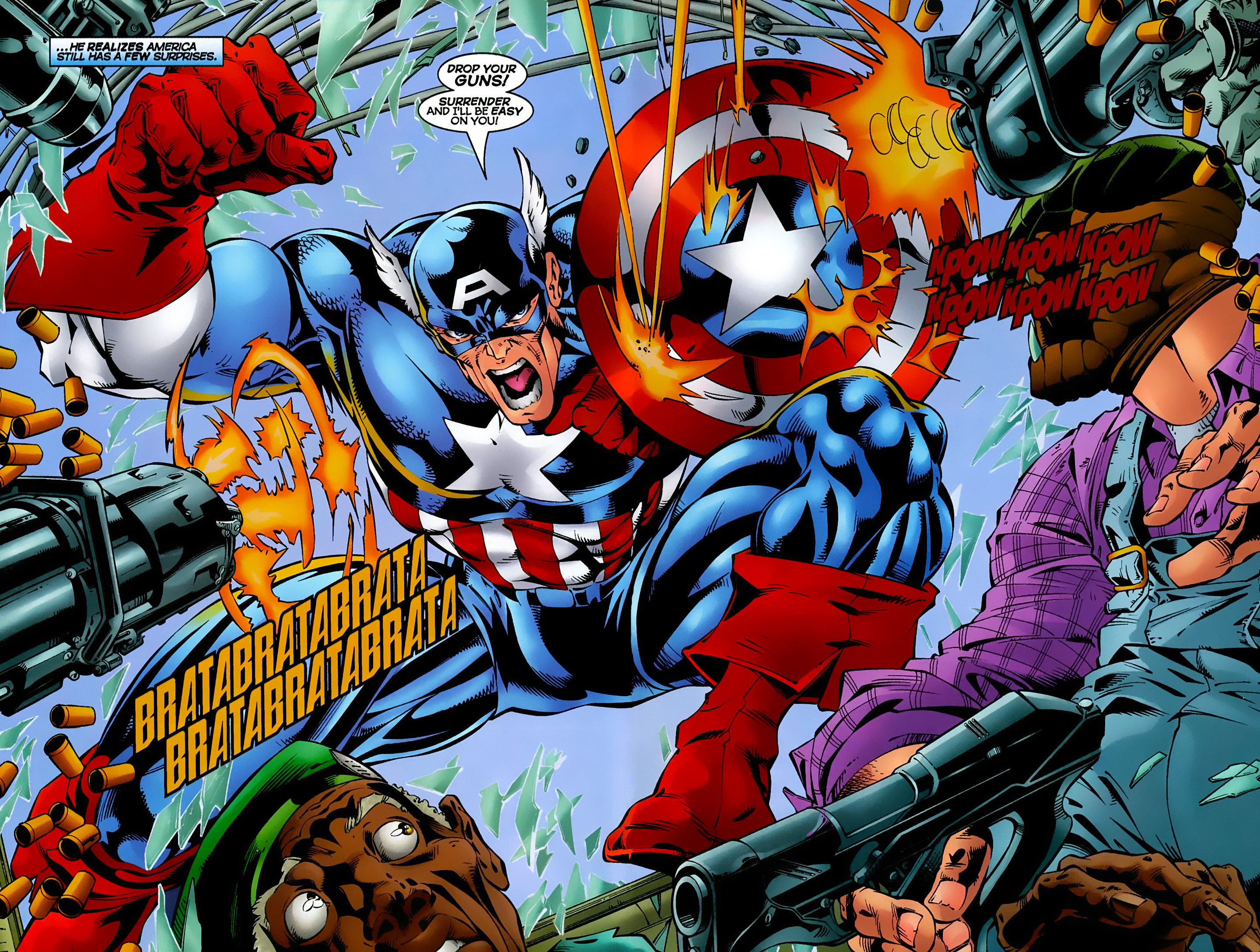 Read online Captain America (1996) comic -  Issue #8 - 9