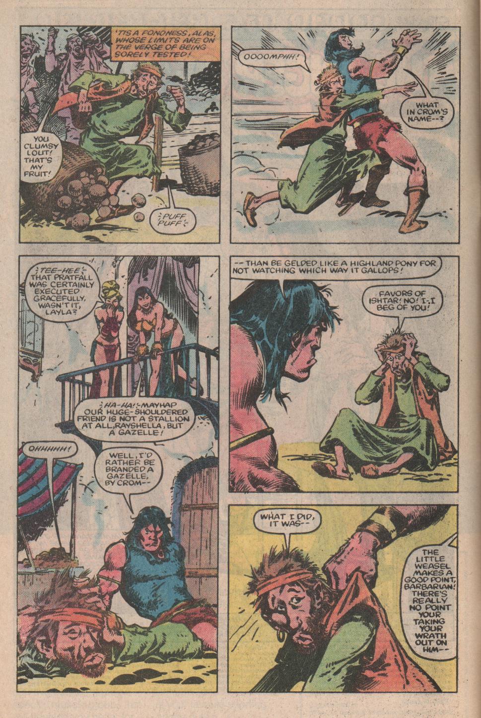 Read online Conan the Barbarian (1970) comic -  Issue #155 - 3