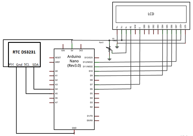 Membuat Jam digital dan Temperature ruangan - Opini
