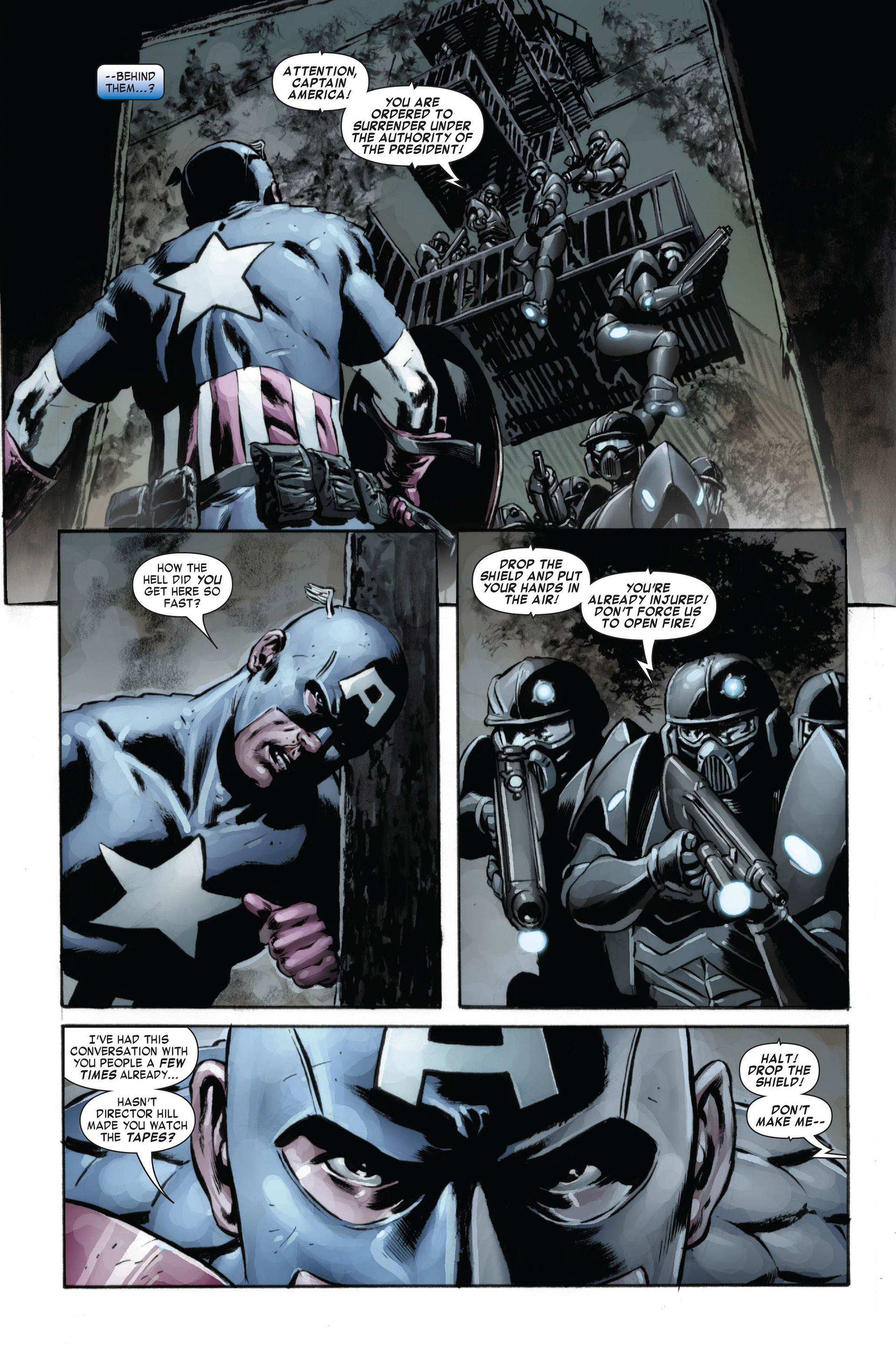 Read online Captain America (2005) comic - Issue #24 - 16