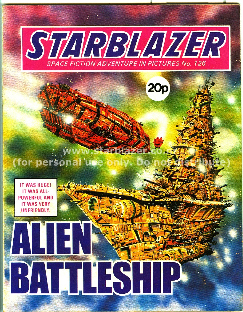 Read online Starblazer comic -  Issue #126 - 2