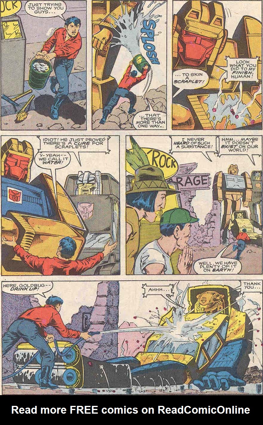 Read online The Transformers (1984) comic -  Issue #30 - 13