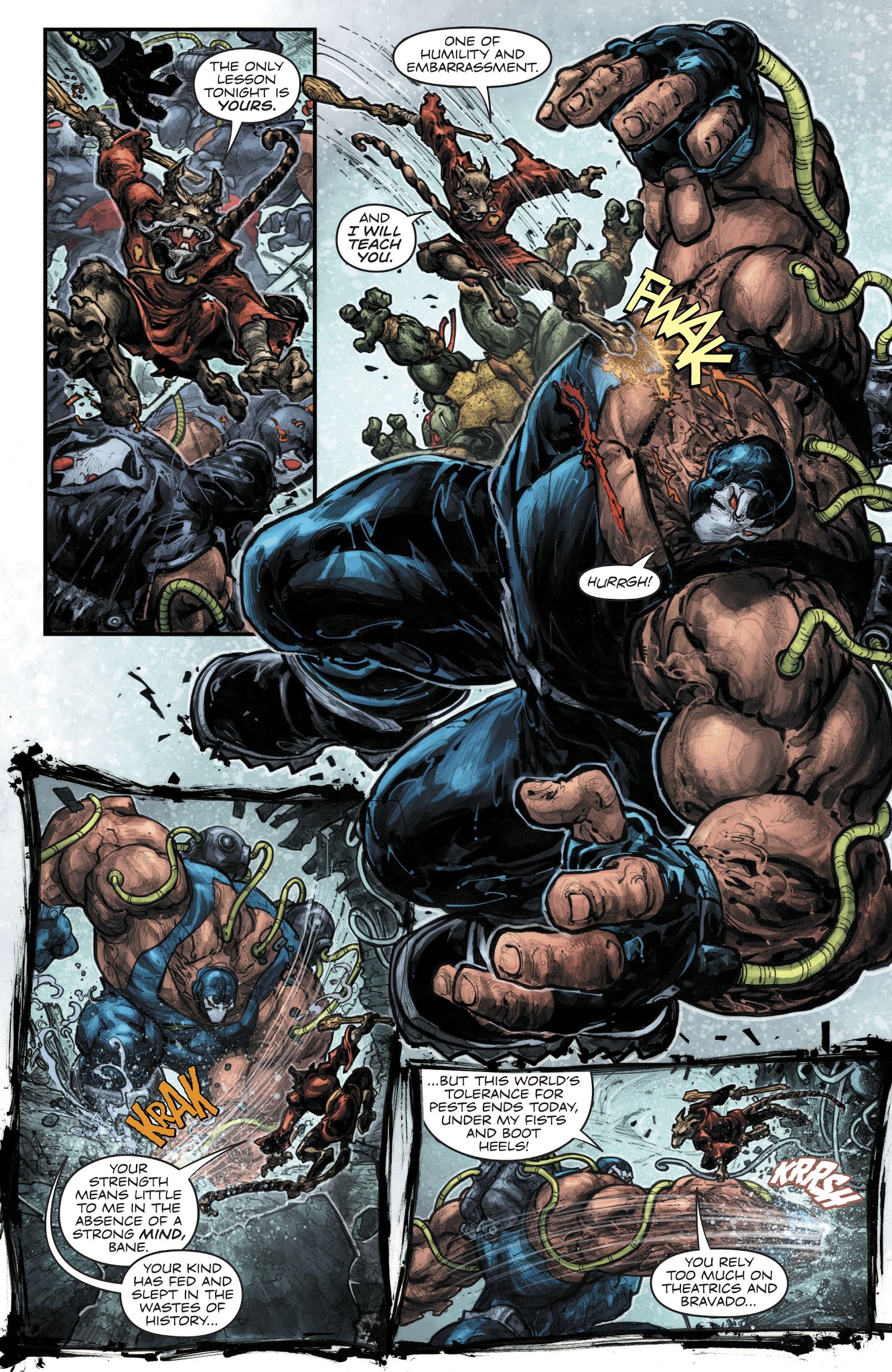 Read online Batman/Teenage Mutant Ninja Turtles II comic -  Issue #4 - 10