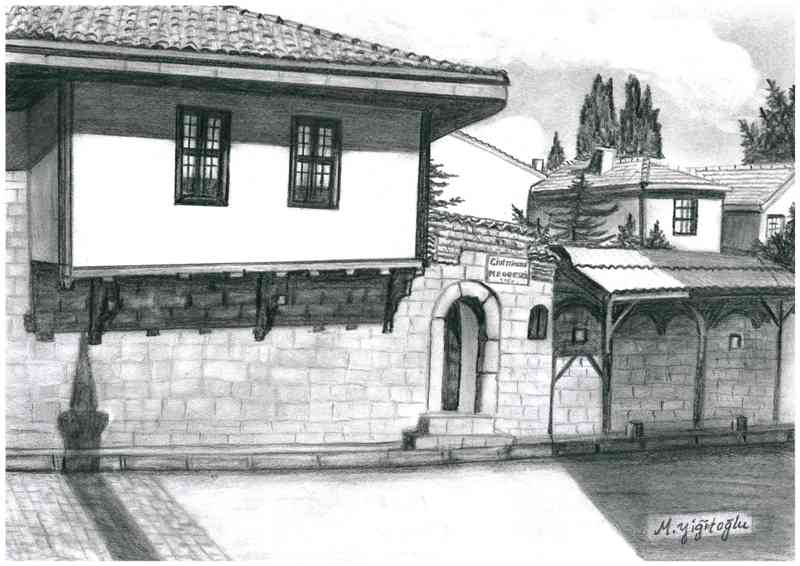 ev cizimleri karakalem ilosofia