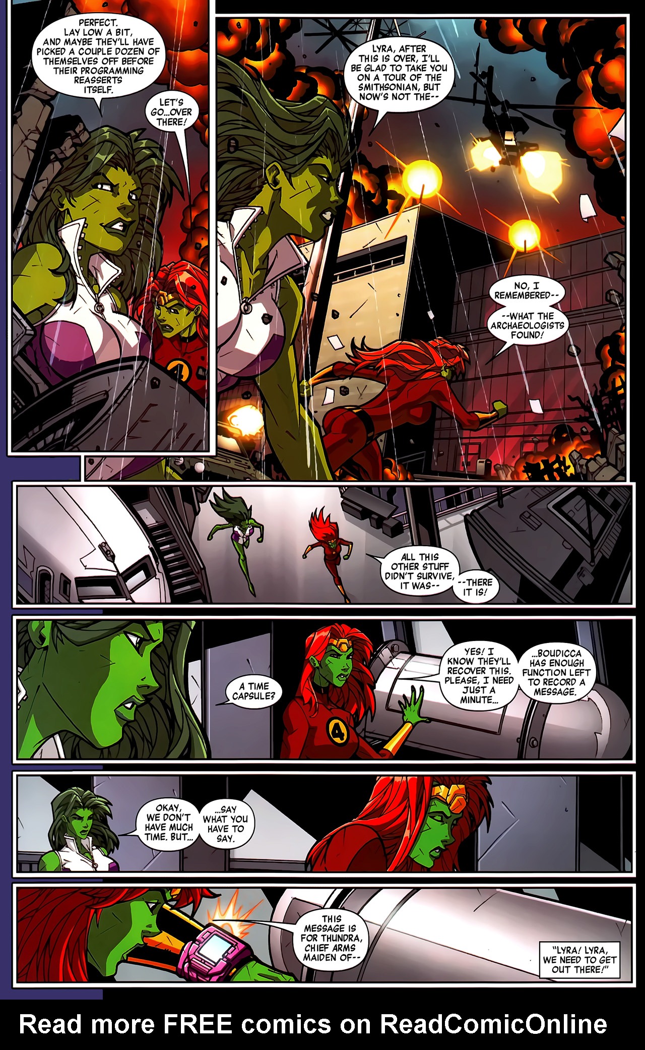 Read online Fall of the Hulks: The Savage She-Hulks comic -  Issue #3 - 13