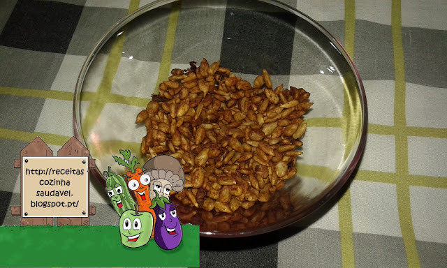 Sementes de Girassol com Molho de Soja