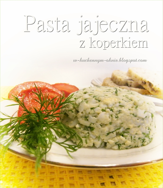 PASTA JAJECZNA Z KOPERKIEM Smaczna kuchnia Dagmarelli