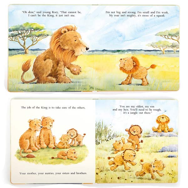 The very brave lion jellycat Clearance