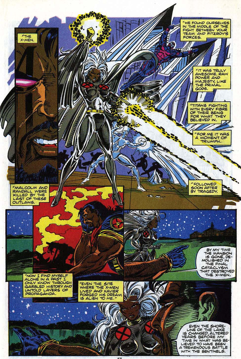 Read online X-Men Annual comic -  Issue #16 - 55