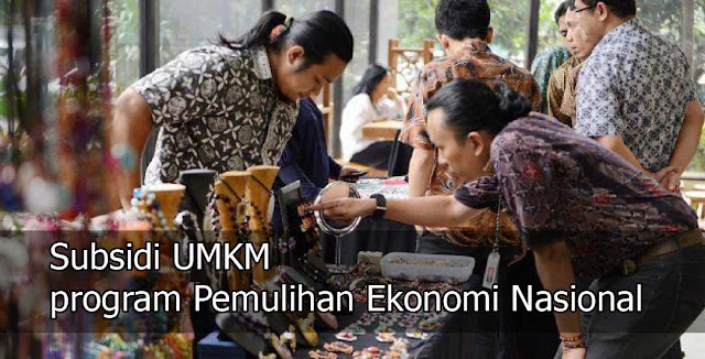 Cek Subsidi UMKM program Pemulihan Ekonomi Nasional