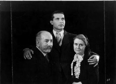 Antonio Podesta, Hector Palacios y Lea Conti en 1940