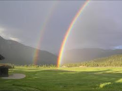 A Beautiful Double Rainbow that Hashem created.