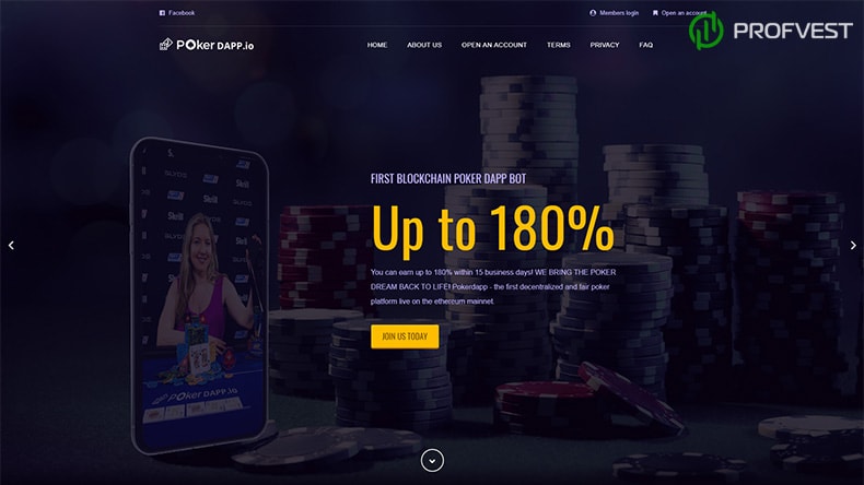 PokerDAPP: обзор и отзывы о pokerdapp.io (HYIP платит) PokerDAPP обзор и отзывы HYIP-проекта