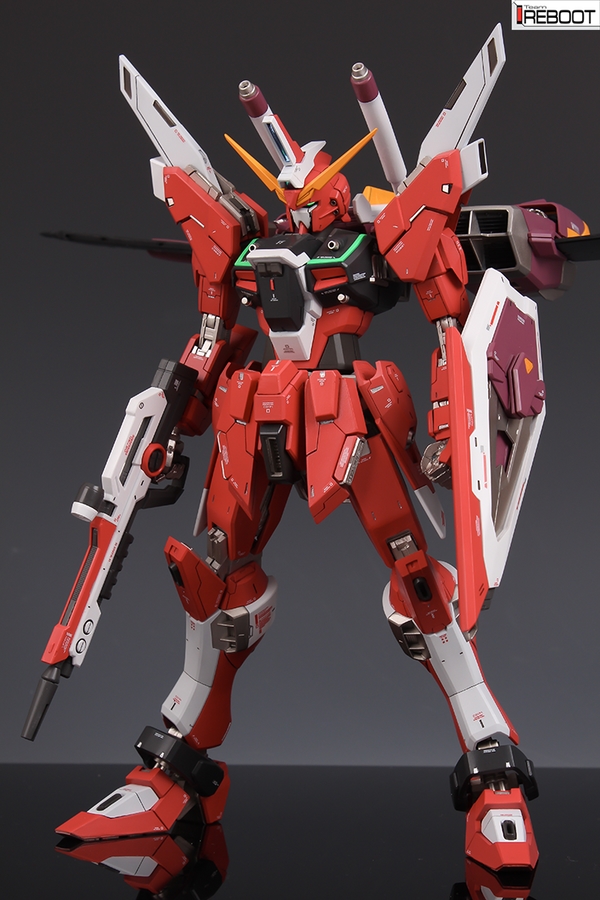 Custom Build MG 1/100 Infinite Justce Gundam + Resin conversion kit