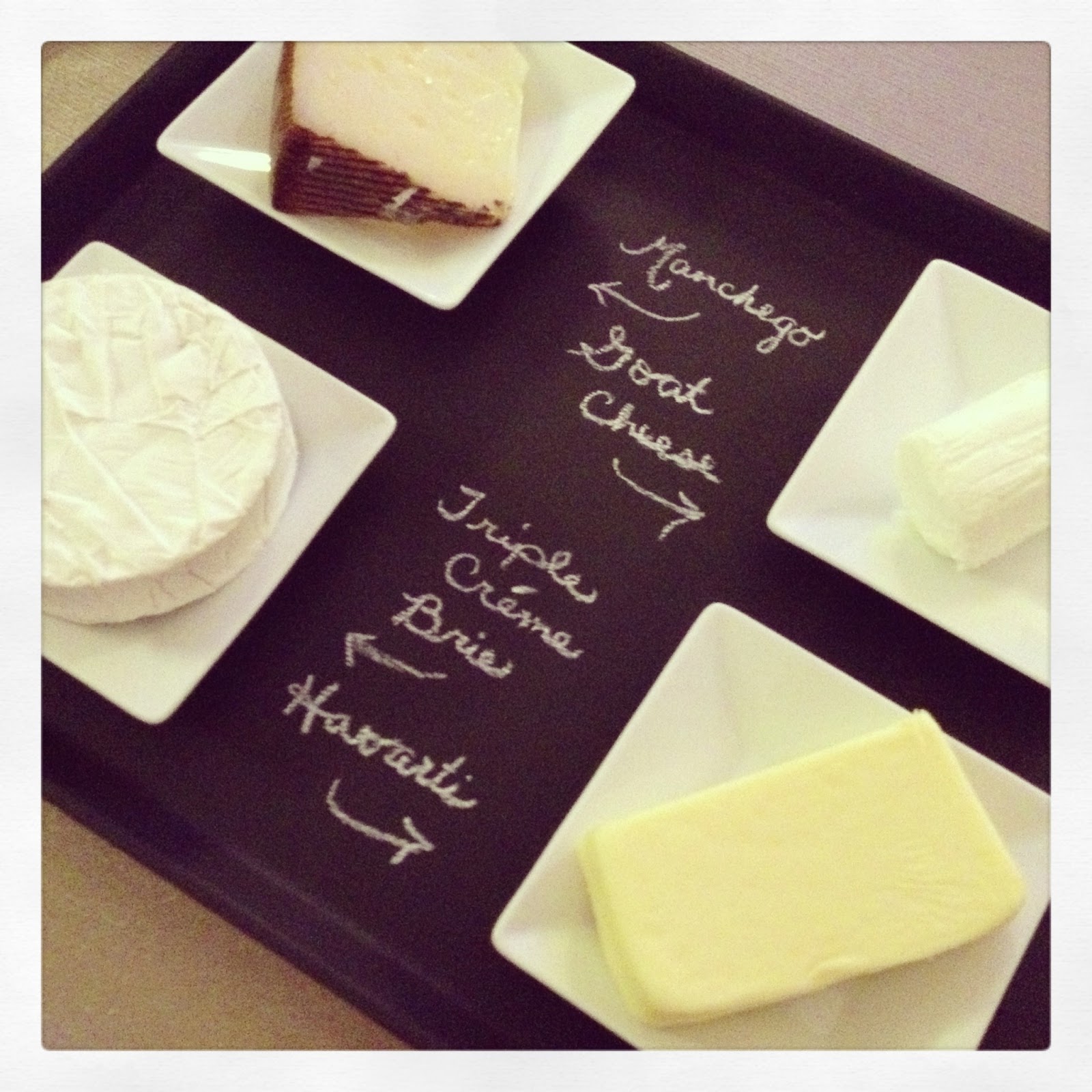 Lovely Little Nest DIY Chalkboard Cheese Platter