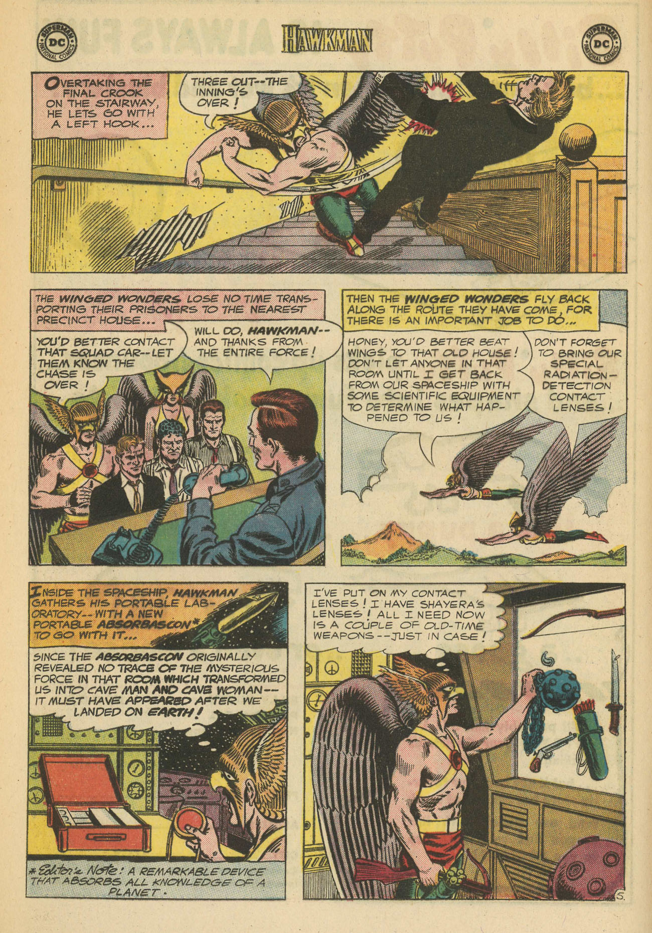 Read online Hawkman (1964) comic -  Issue #6 - 8