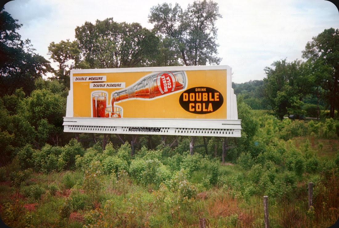 Billboards From Nashville, Tennessee in Late 1940s Vintage Everyday
