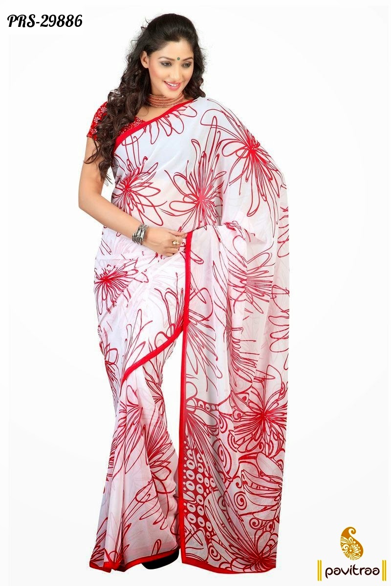 500 rupees fancy sarees