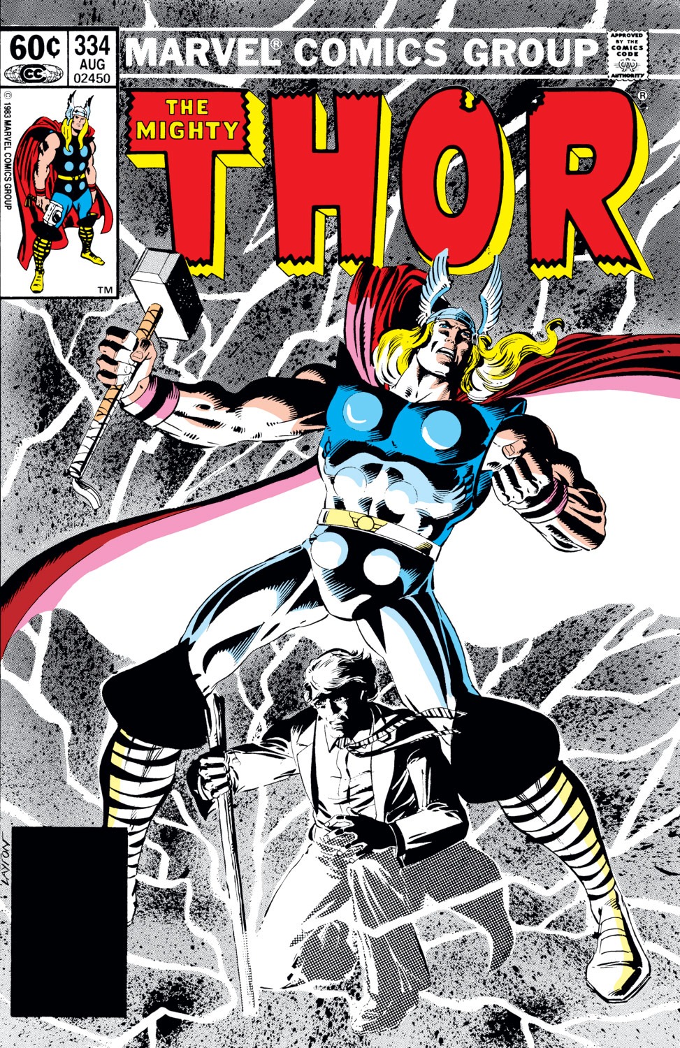 Read online Thor (1966) comic -  Issue #334 - 1