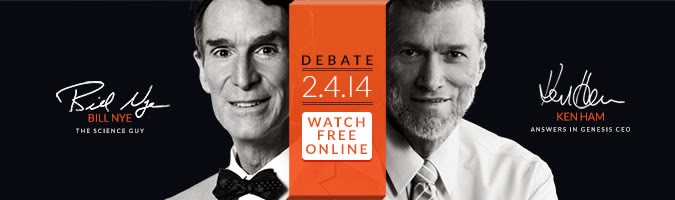 Ken Ham, Bill Nye, creationism, creation science, evolution, education