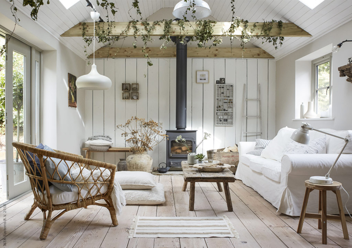 Una vivienda natural e inspiradora decorada integramente con IKEA