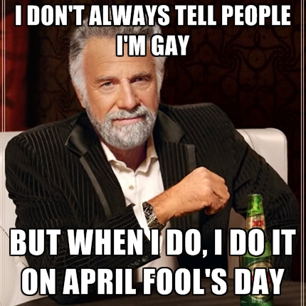 Amateur cream pie picture Adult april day fool joke