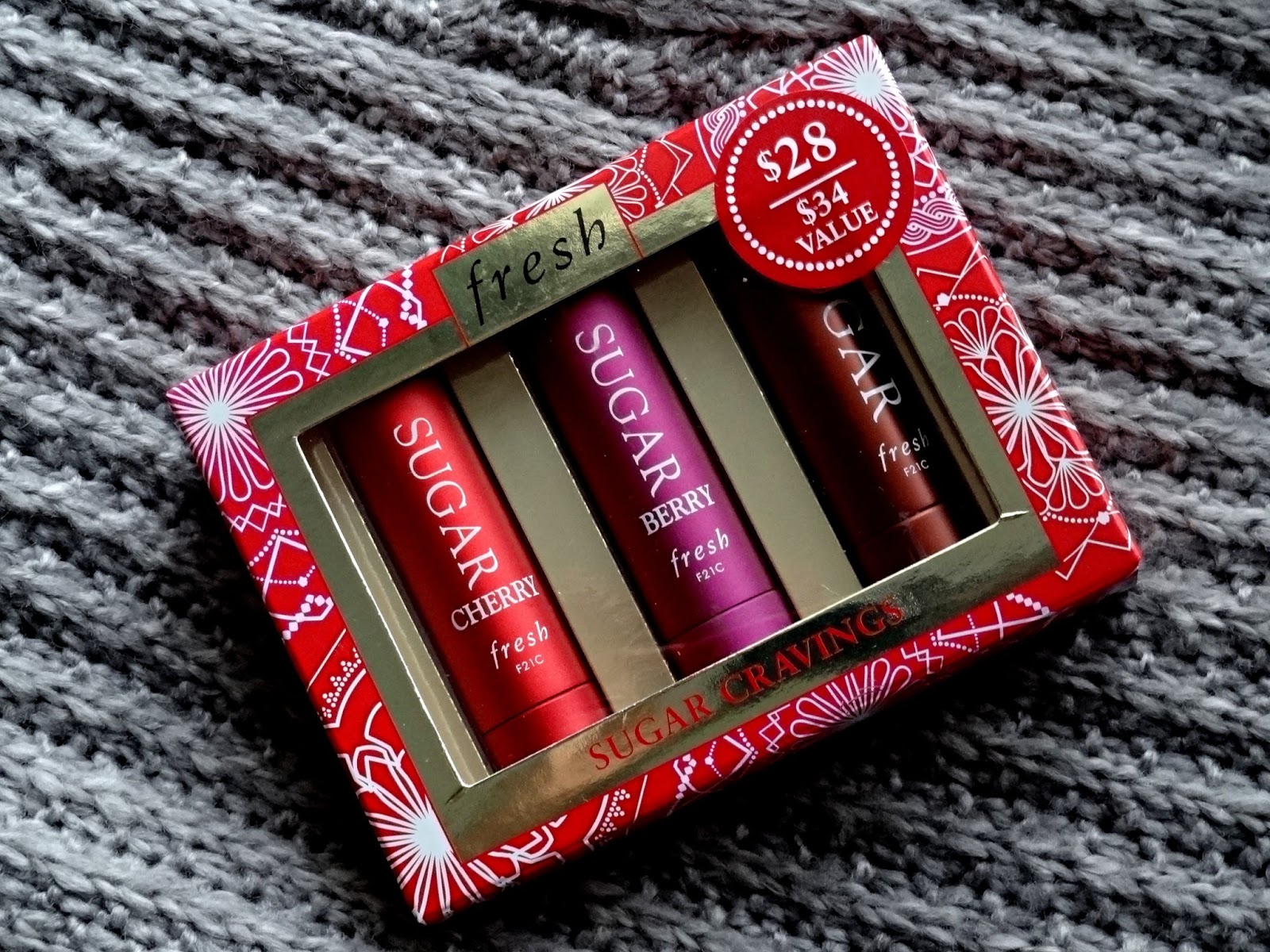 Fresh Sugar Cravings For Holiday 2014 Review, Photos & Swatches